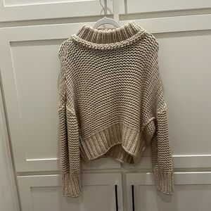 Chunky free people sweater